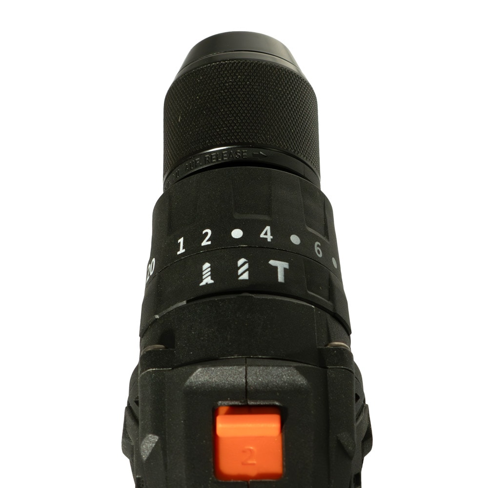 Kit Taladro Percutor a Batería 18V 13mm Brushless 60Nm + 2 Baterías + Maletín TIL80-9BK - Lusqtoff