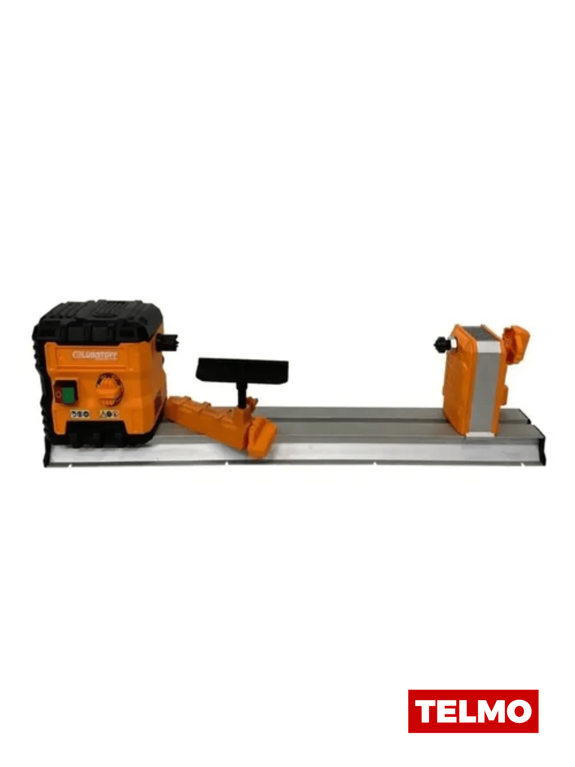 Torno Madera 550W Entre Puntas 600mm Volteo 250mm + 2 Gubias TML550-9 - Lusqtoff