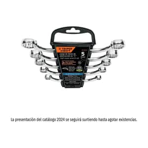 Juego 5 Llaves Media Luna En C JO-5M-X - Truper