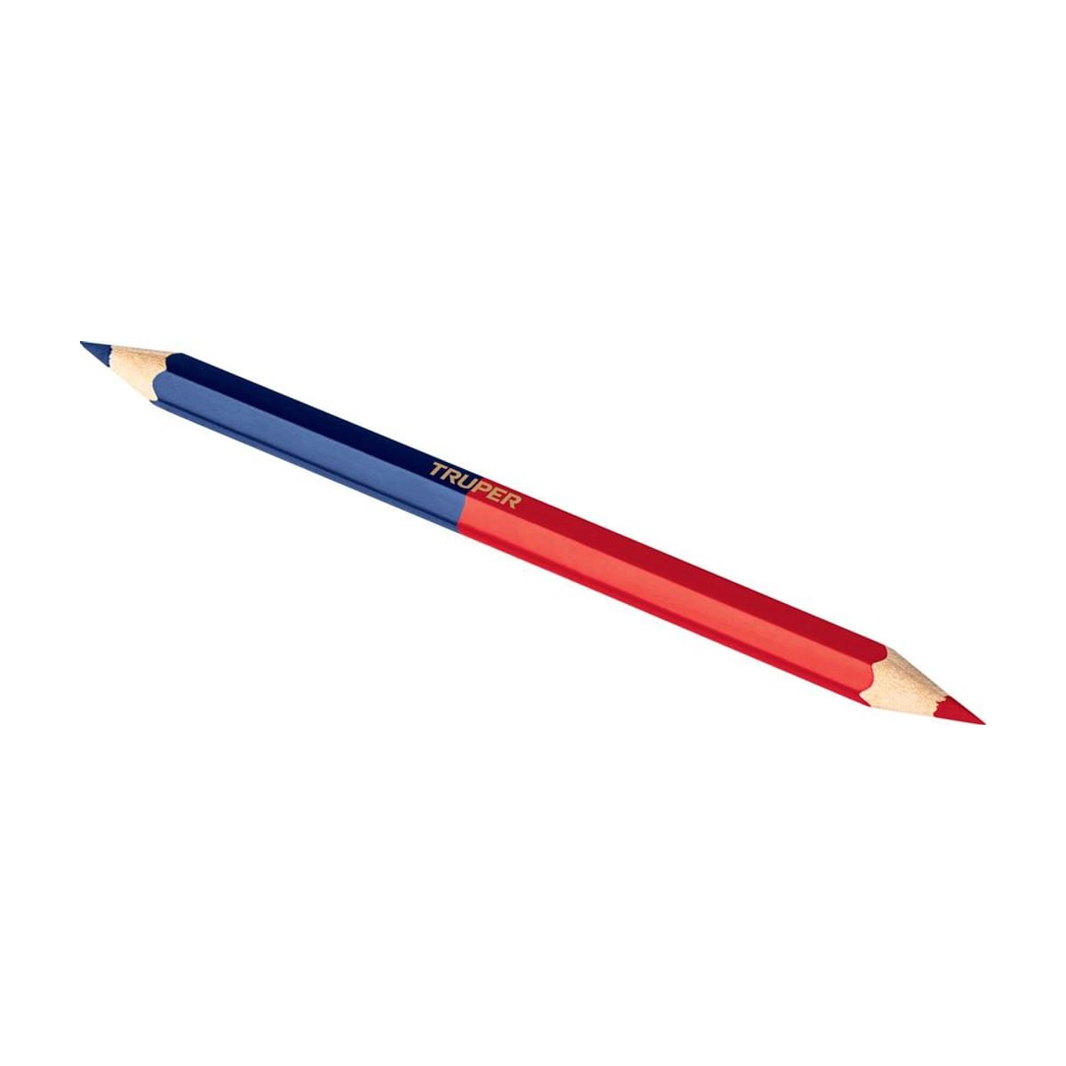 Lapiz Bicolor Carpintero 18cm LAP-18B - Truper