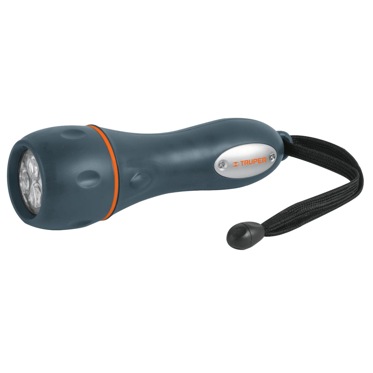 Linterna Plástica LED 45lm 2 Pilas AA LIPLA45-K - Truper