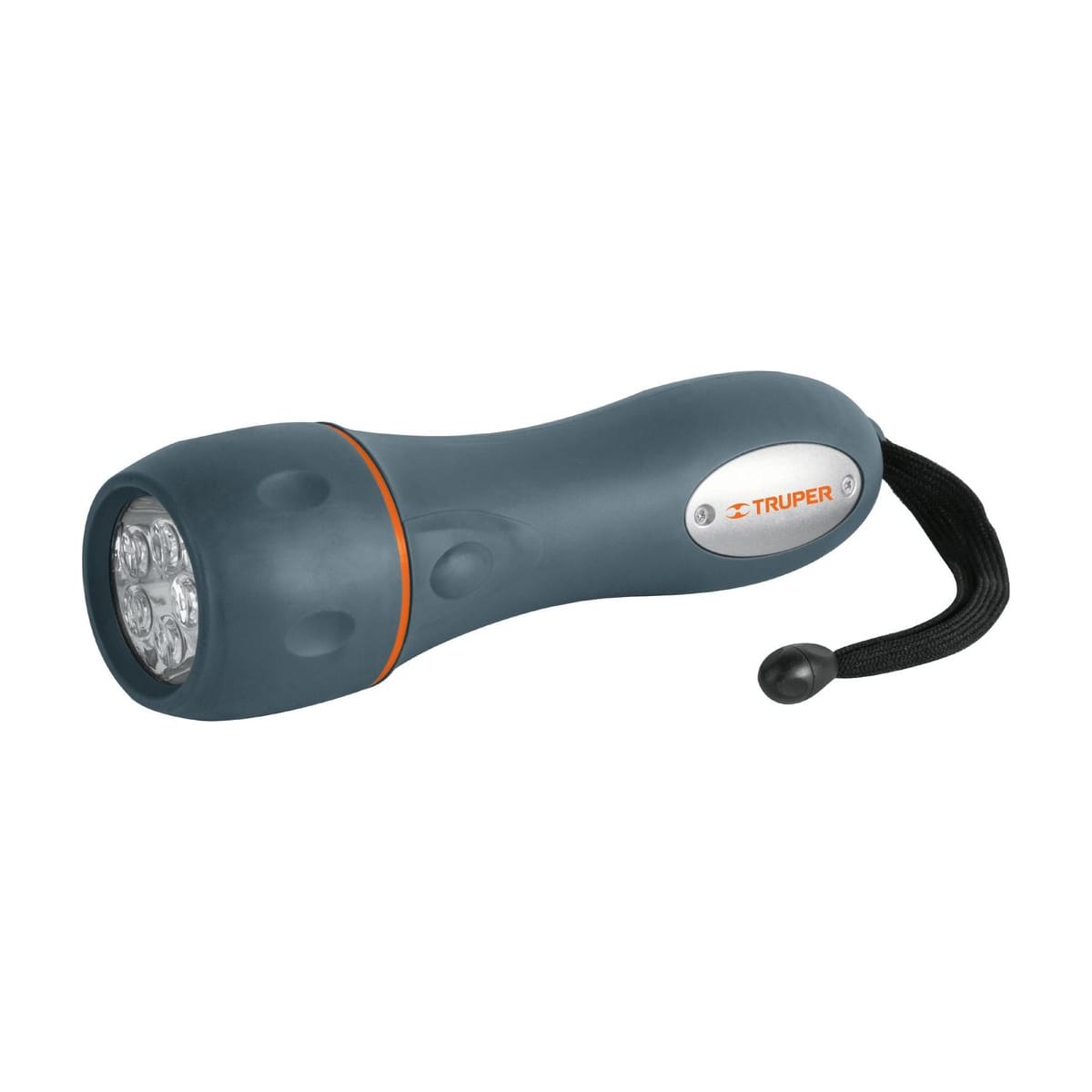 Linterna Plástica LED 60lm 2 Pilas D LIPLA60-K - Truper