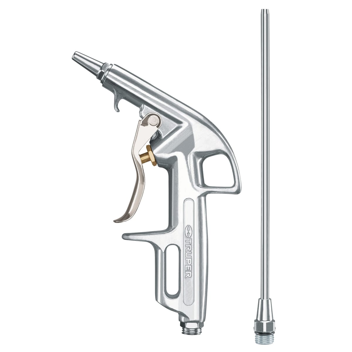 Pistola Sopletear 2 Boquillas Encastre 1/4 PISO-363 - Truper