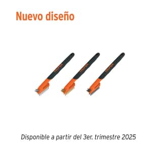 Juego 3 Mini Cepillos de Alambre 18cm JCEA-3 - Truper