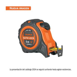 Flexómetro Auto-Lock 5m 19mm FA-5M - Truper
