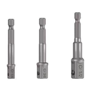 Juego 3 Adaptadores para Dados 1/4-3/8-1/2 ADA-3 - Truper