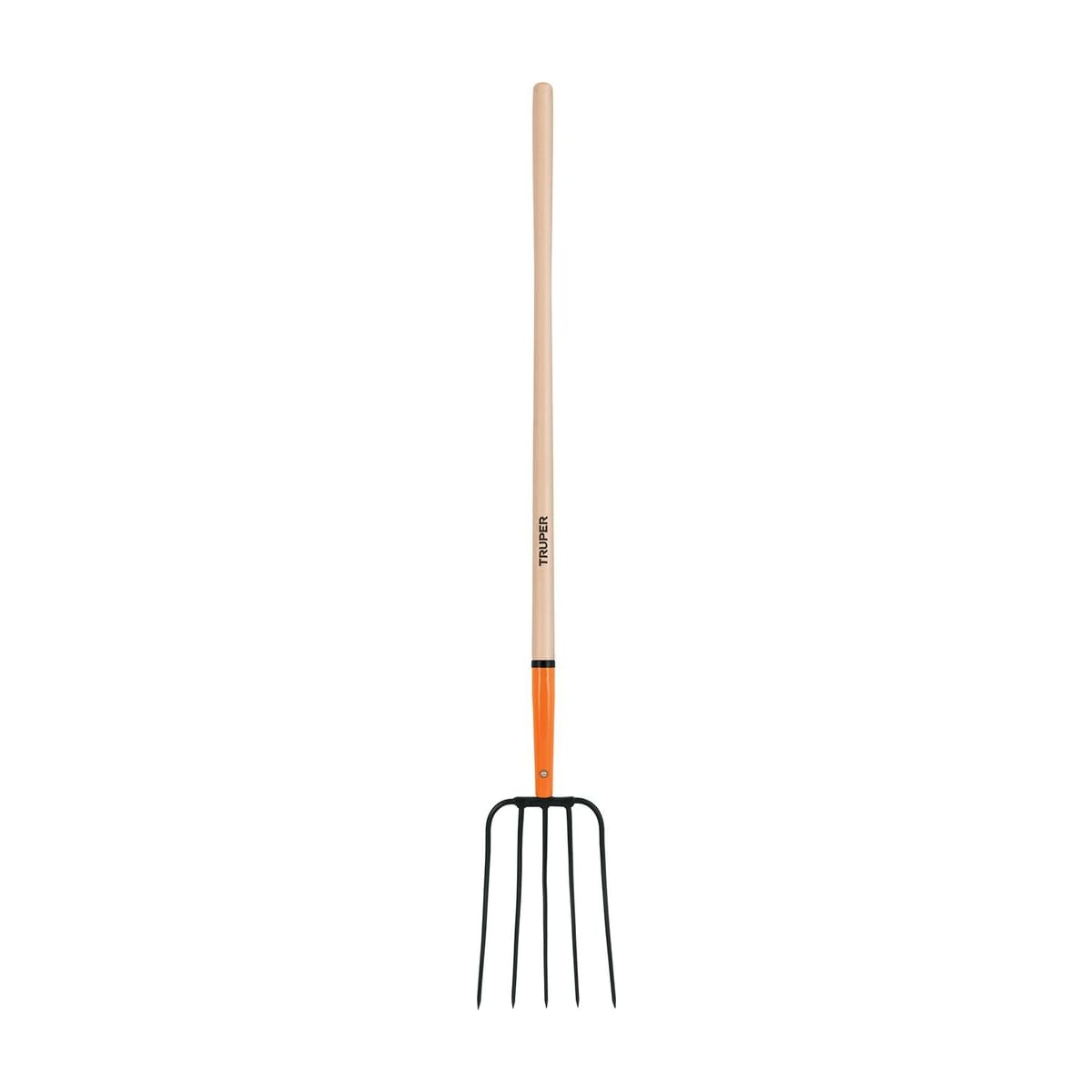 Horquilla para Paja 5 Dientes Mango Madera 122cm BPJ-5 - Truper