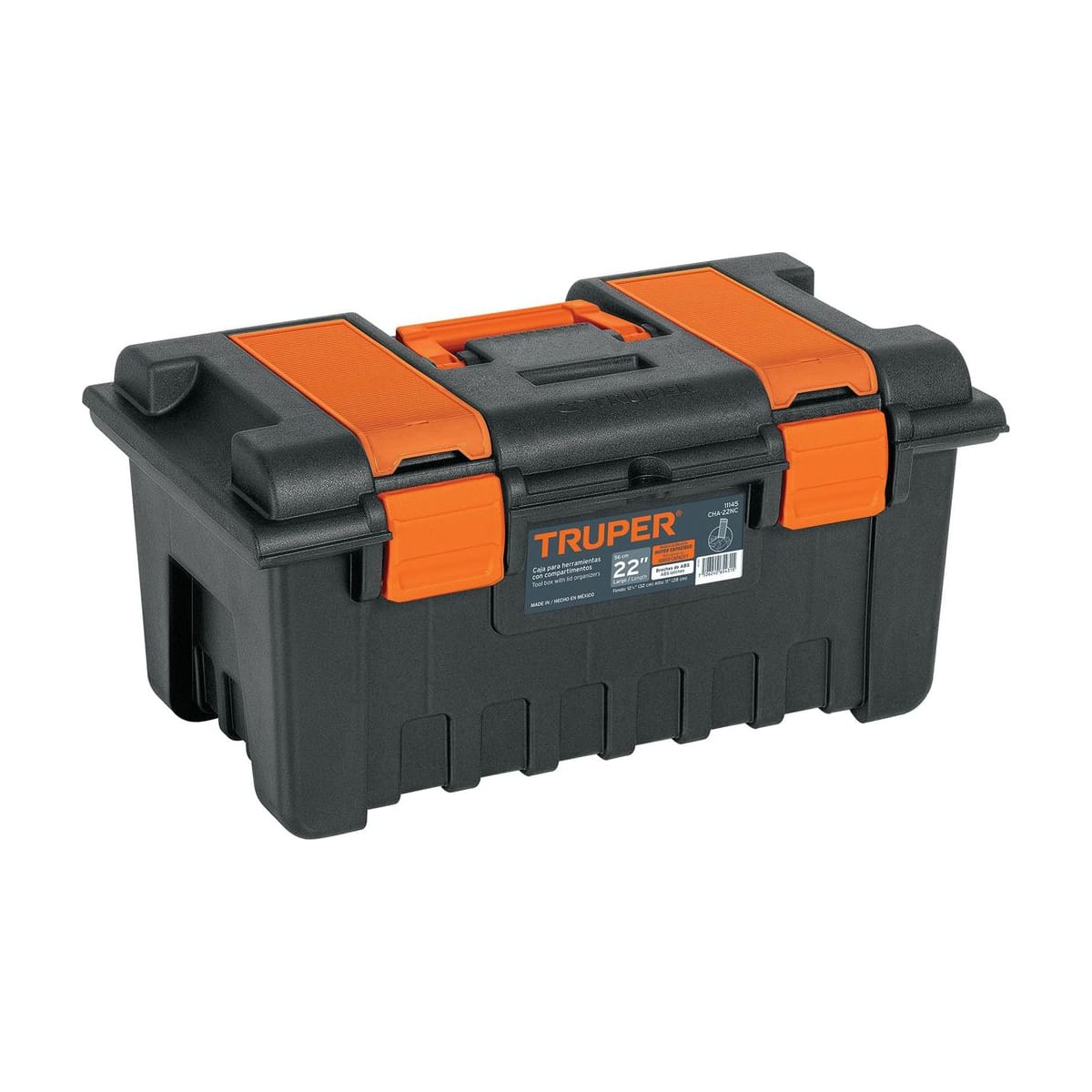 Caja de Herramientas 22 con Compartimentos CHA-22NC - Truper