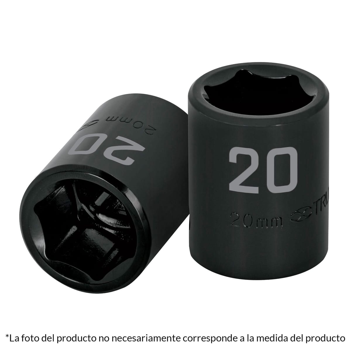Dado Impacto 1/2" 10mm 6 Puntas D-7410-M - Truper