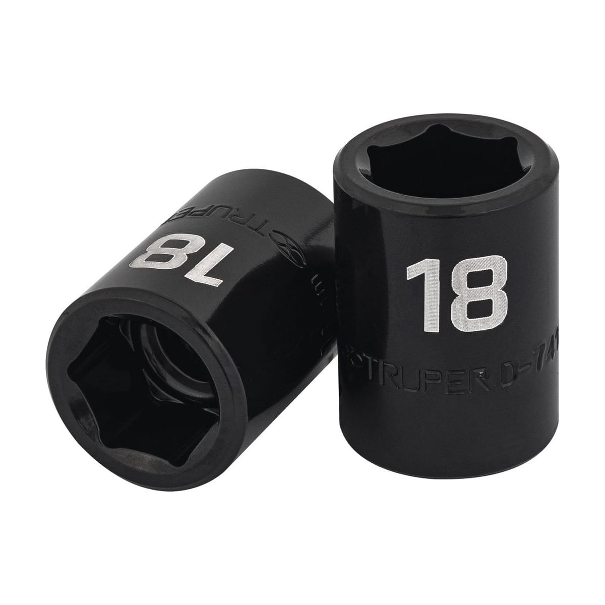 Dado de Impacto 1/2" 18mm 6 Puntas D-7418-M - Truper