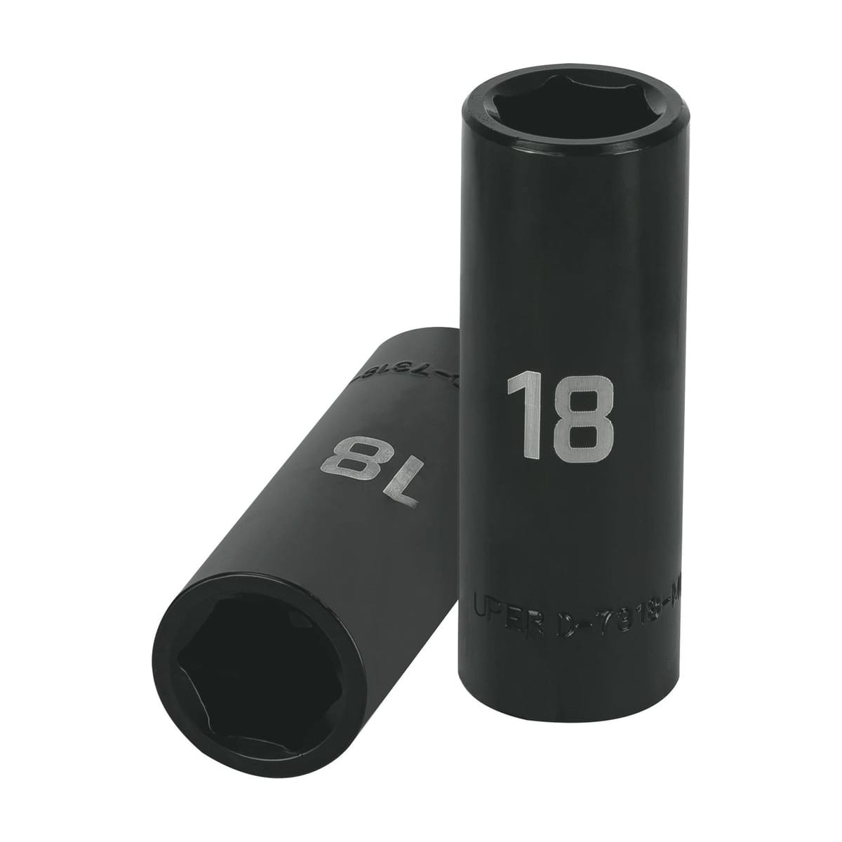 Dado Largo de Impacto 1/2" 18mm 6 Puntas D-7318-ML - Truper