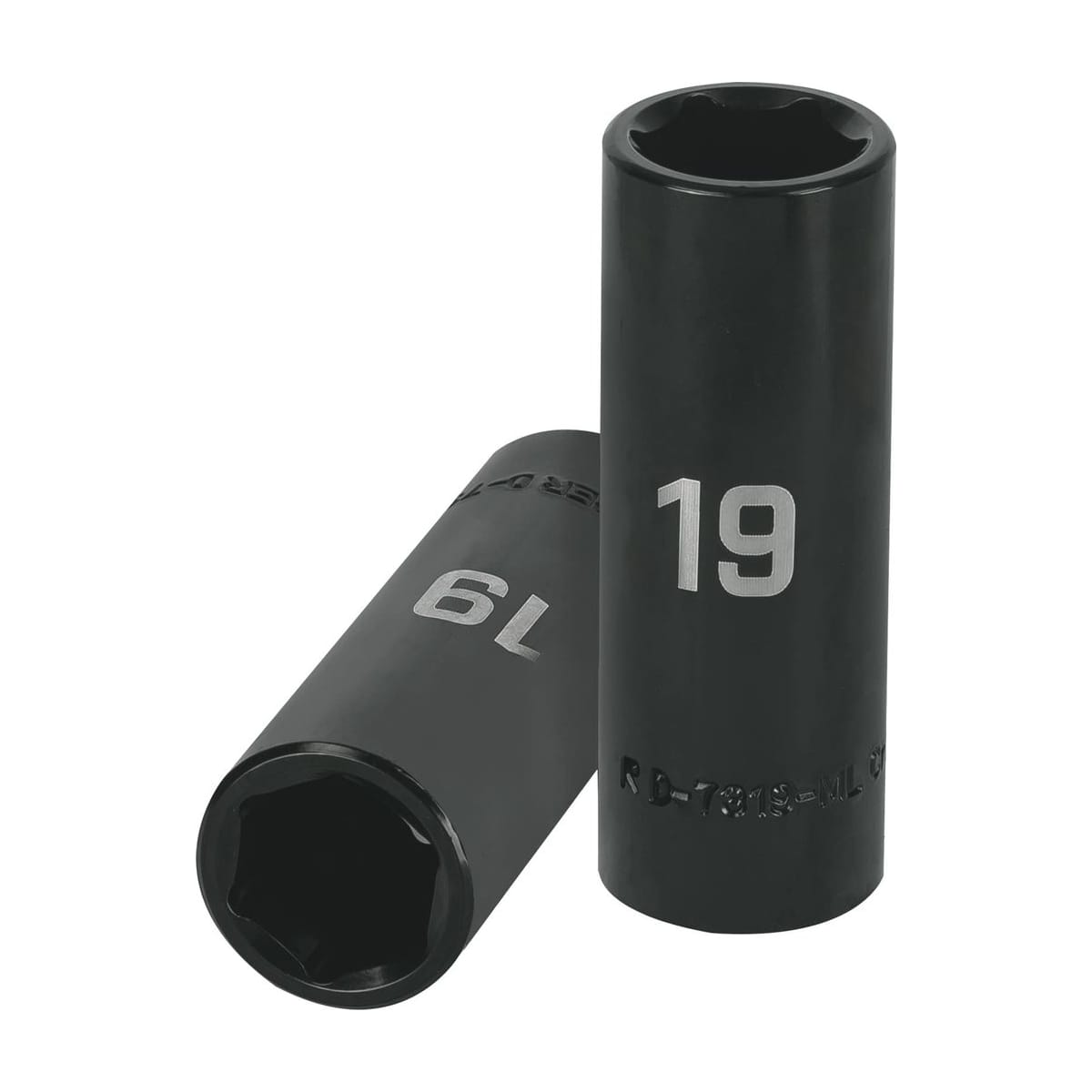 Dado Largo de Impacto 1/2" 19mm 6 Puntas D-7319-ML - Truper