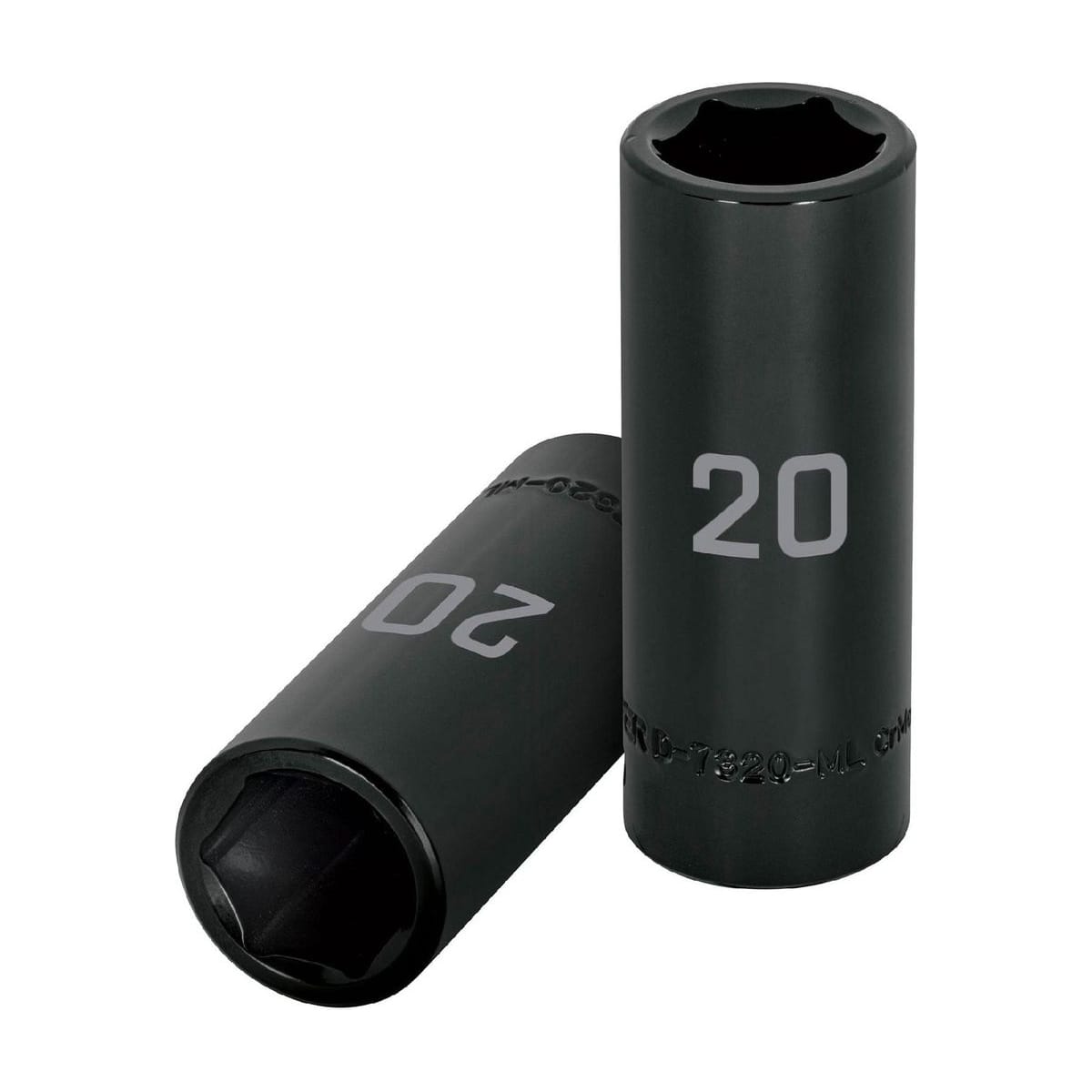 Dado Largo de Impacto 1/2" 20mm 6 Puntas D-7320-ML - Truper