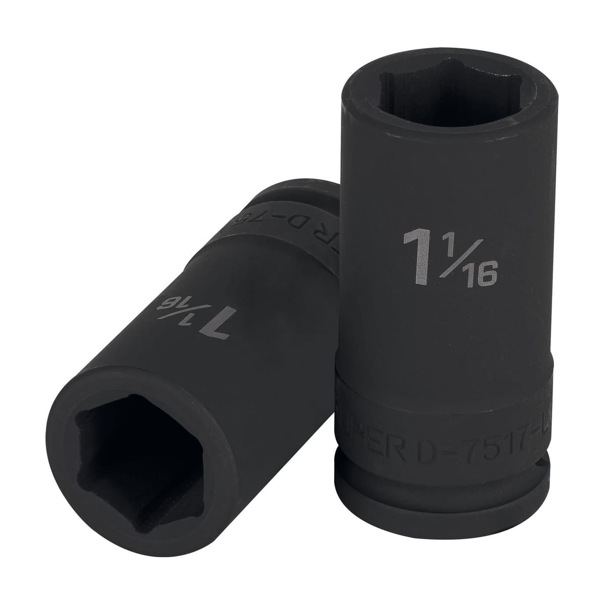 Dado Largo de Impacto 3/4" 1-1/16" 6 Puntas D-7517-L - Truper