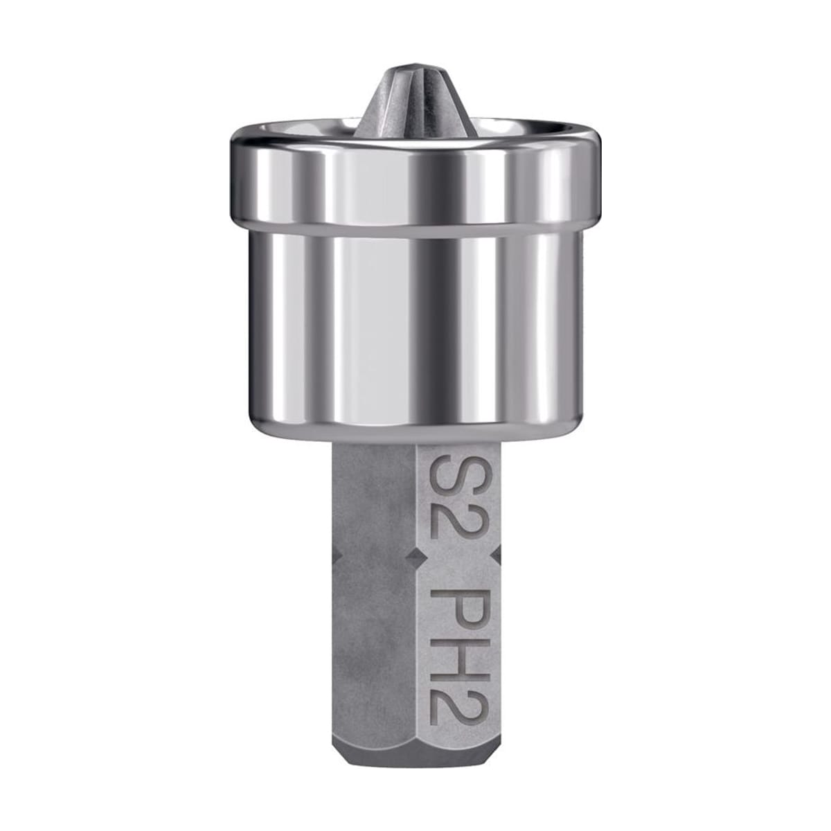 Puntas PH2 con Tope Yeso 25mm x 5u Encastre 1/4" PUDE-1205 - Truper