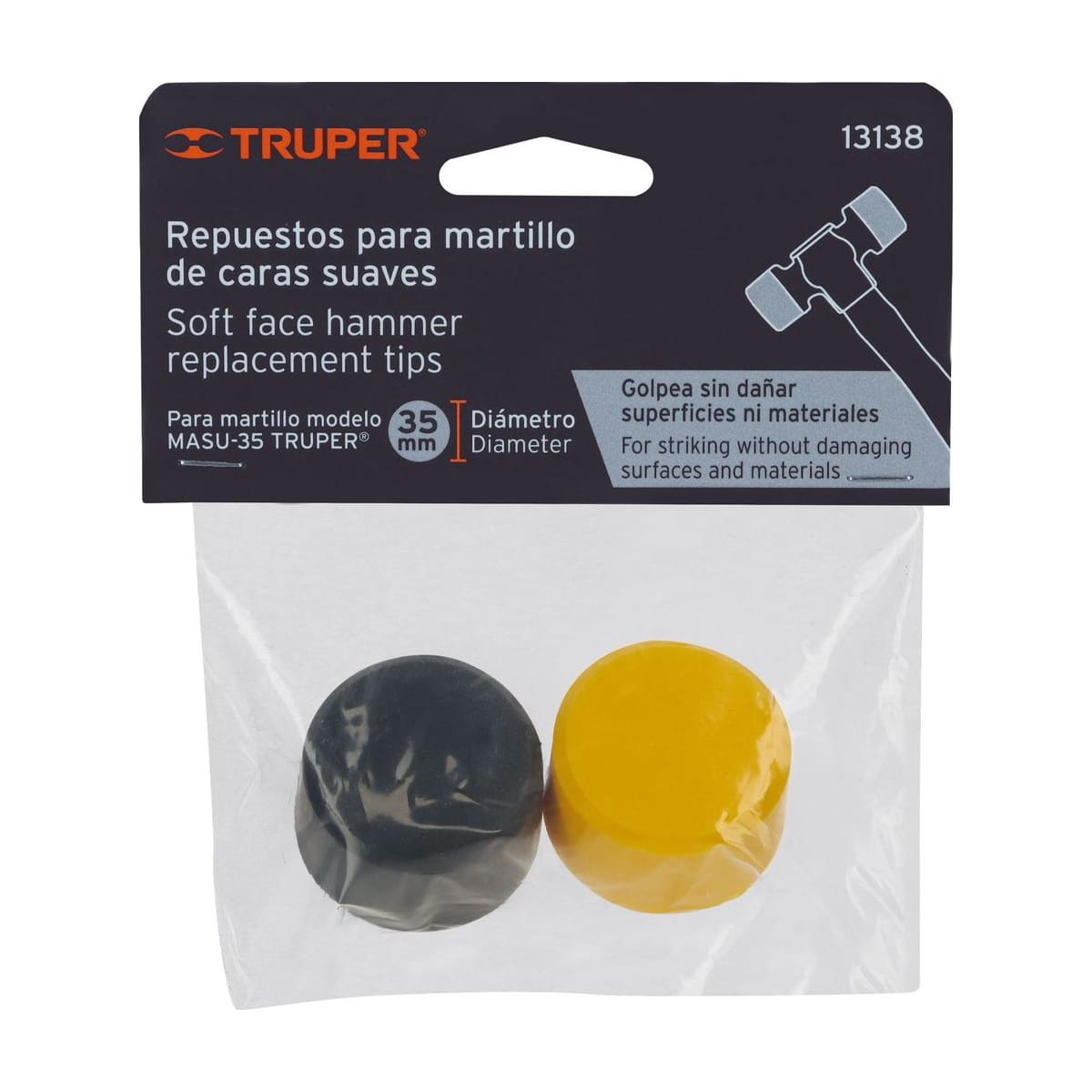 Caras Repuesto Martillo MASU-35 REP-MASU35 - Truper