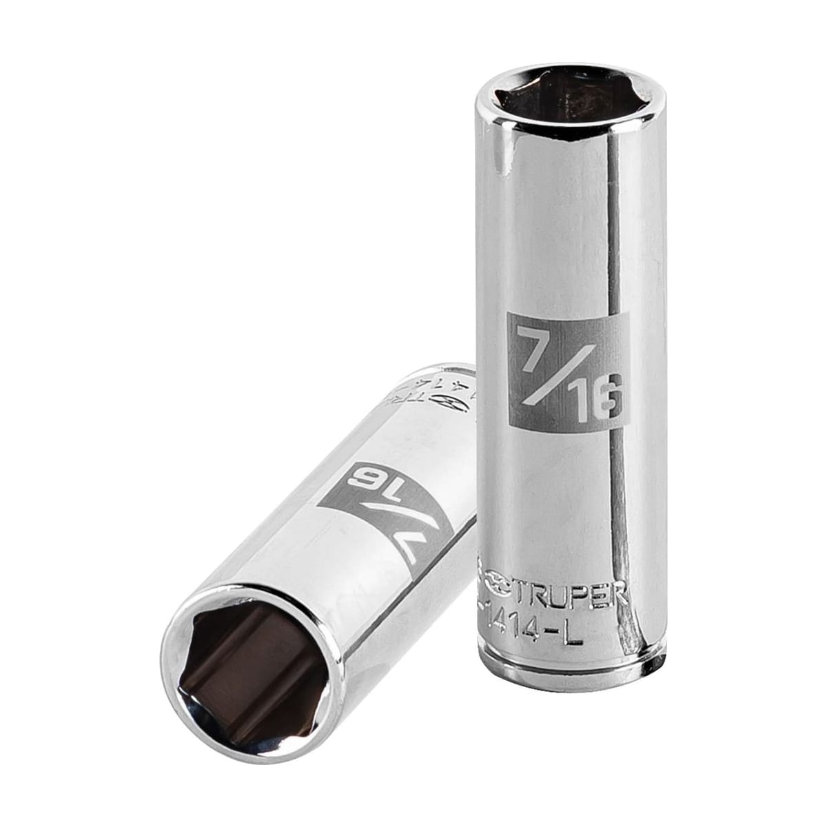 Dado Largo 7/16" 6 Puntas Cuadro 1/4 D-1414-L - Truper