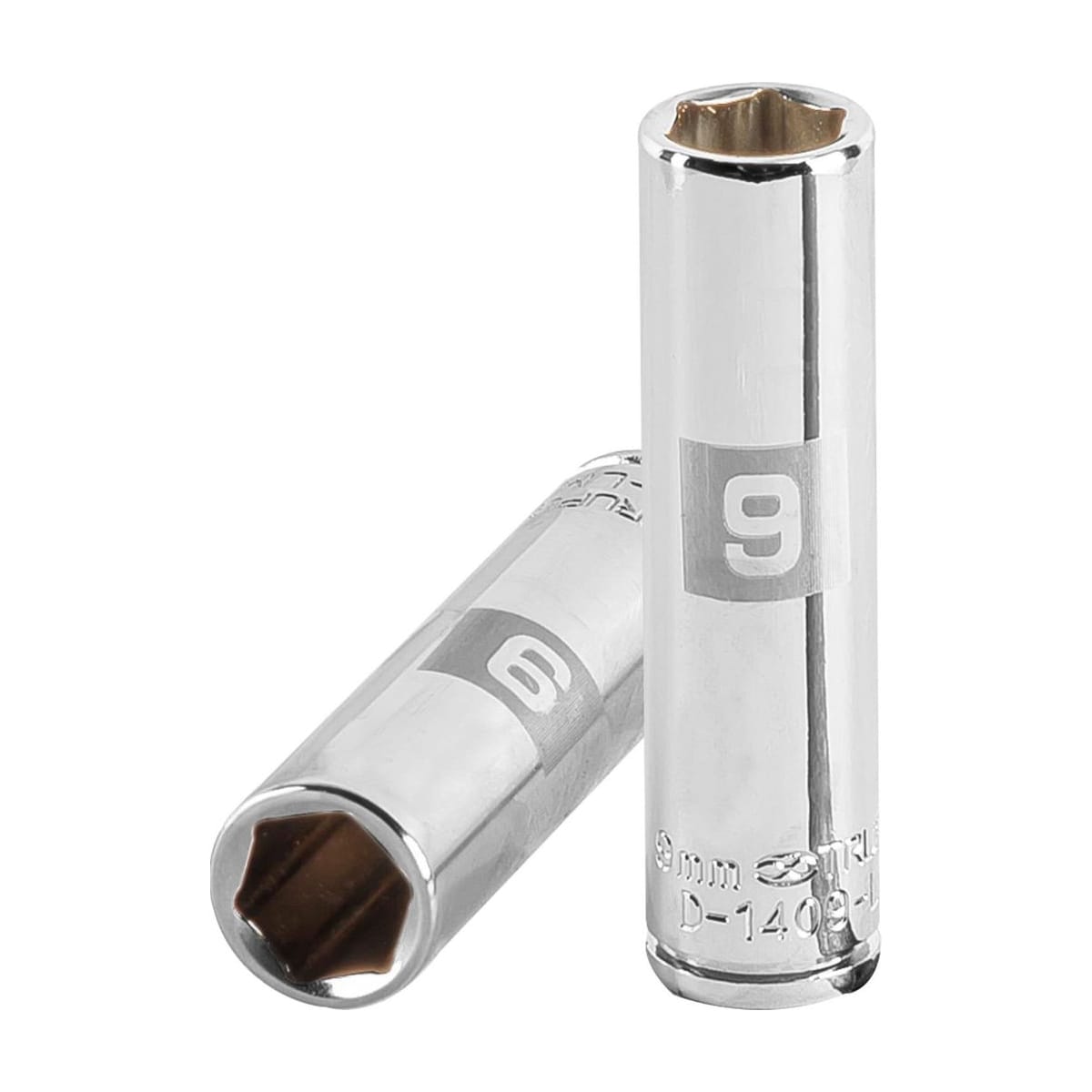 Dado Largo 9mm 6 Puntas Cuadro 1/4 D-1409-LM - Truper