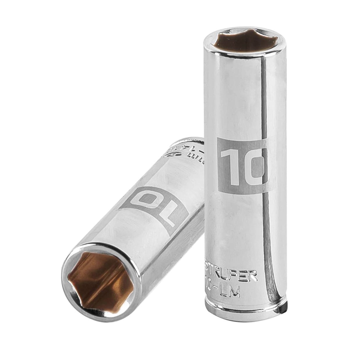 Dado Largo 10mm 6 Puntas Cuadro 1/4 D-1410-LM - Truper