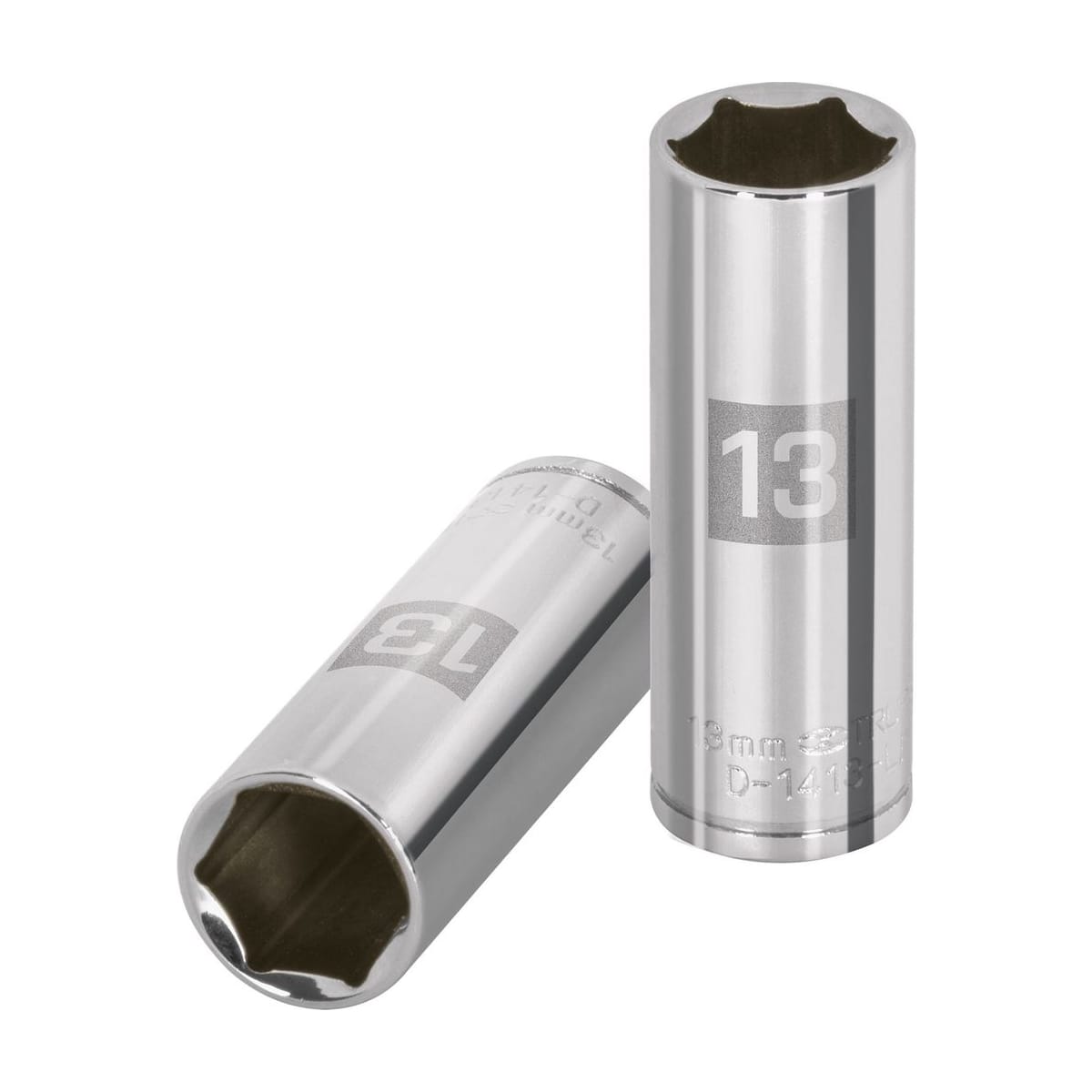 Dado Largo 13mm 6 Puntas Cuadro 1/4 D-1413-LM - Truper