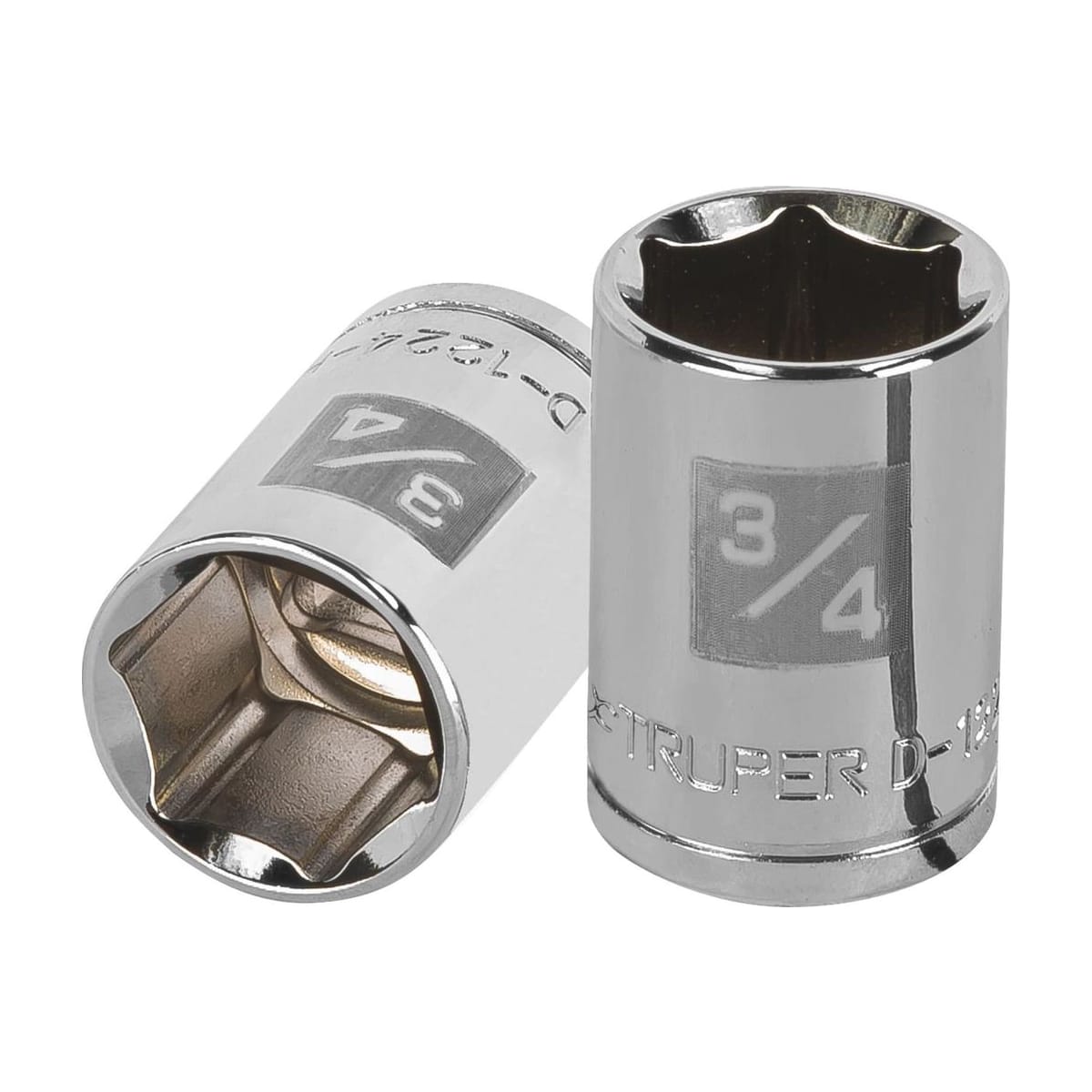 Dado 3/4" 6 Puntas Cuadro 1/2 D-1224-H - Truper