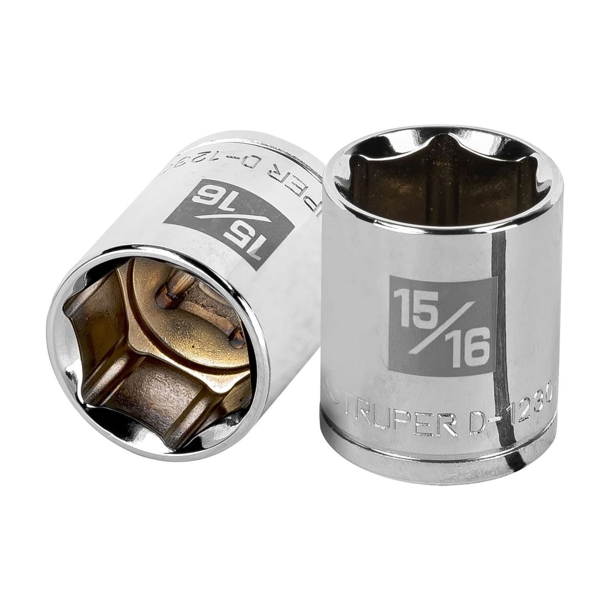 Dado 6 Puntas 15/16" Cuadro 1/2" D-1230-H - Truper