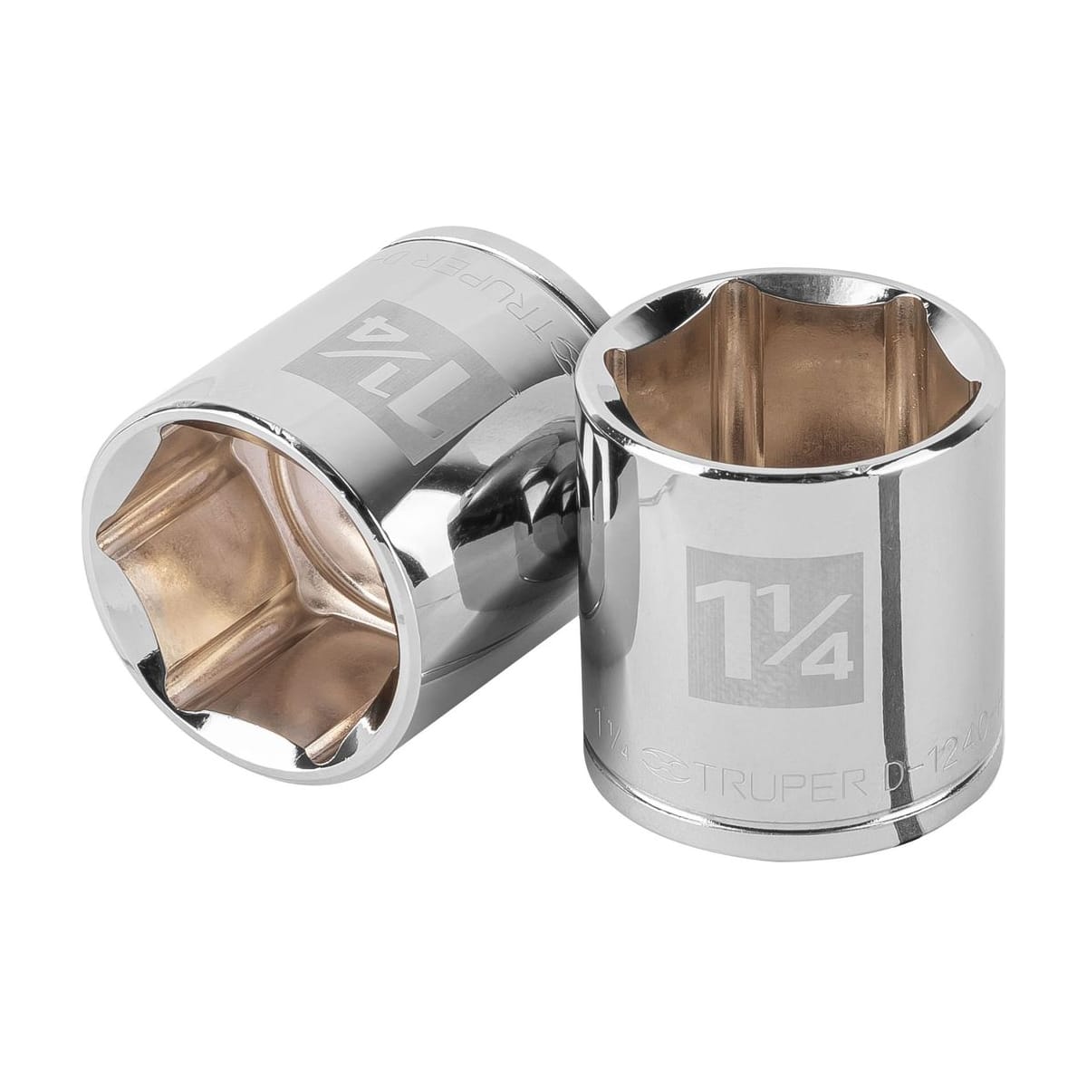 Dado 6 Puntas 1-1/4" Cuadro 1/2" D-1240-H - Truper