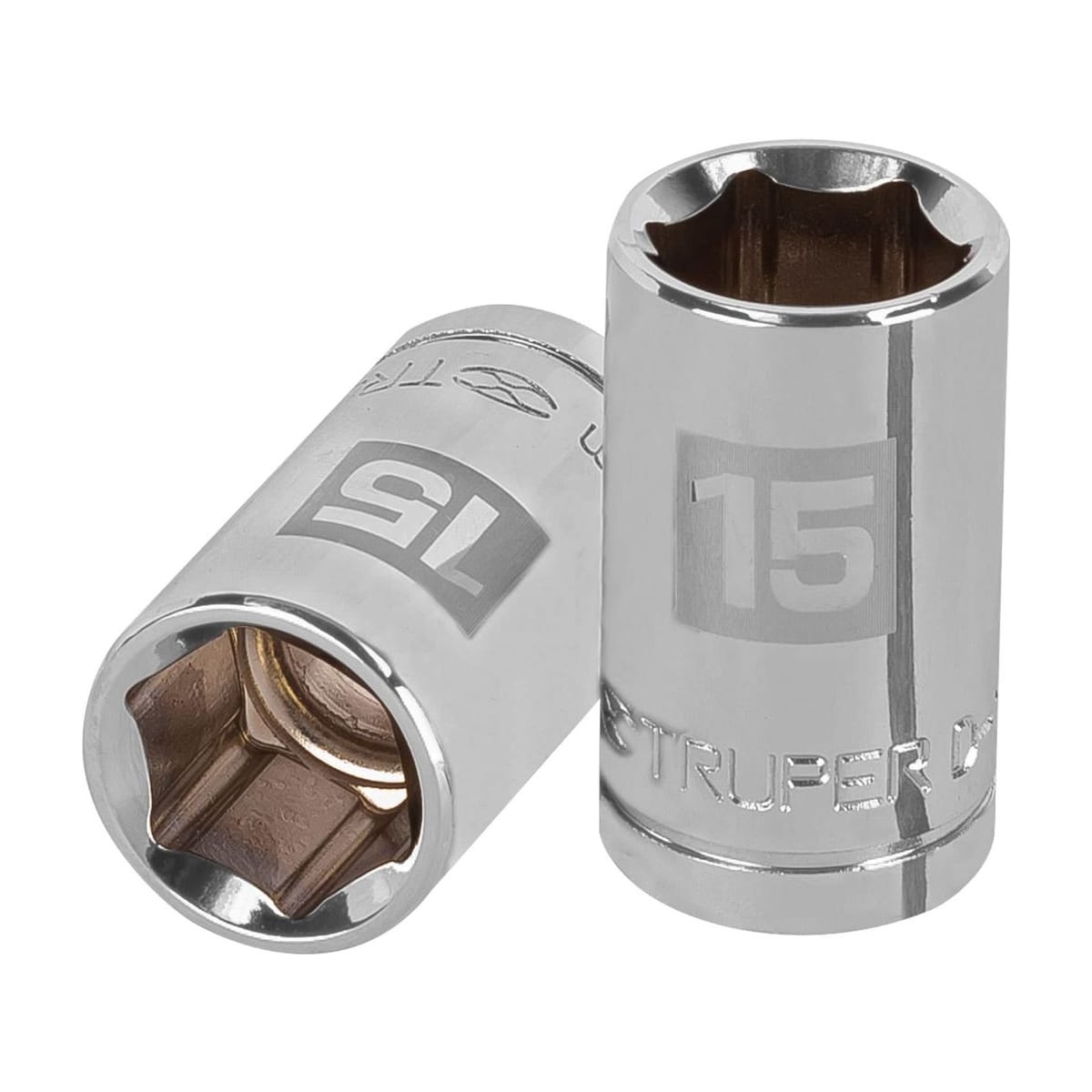 Dado 6 Puntas 15mm Cuadro 1/2" D-1215-M - Truper