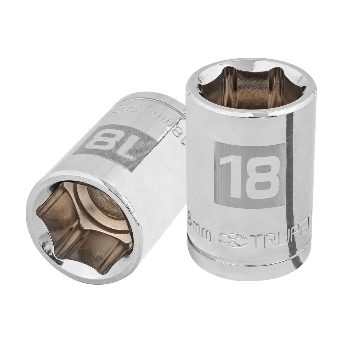 Dado 6 Puntas 18mm Cuadro 1/2" D-1218-M - Truper