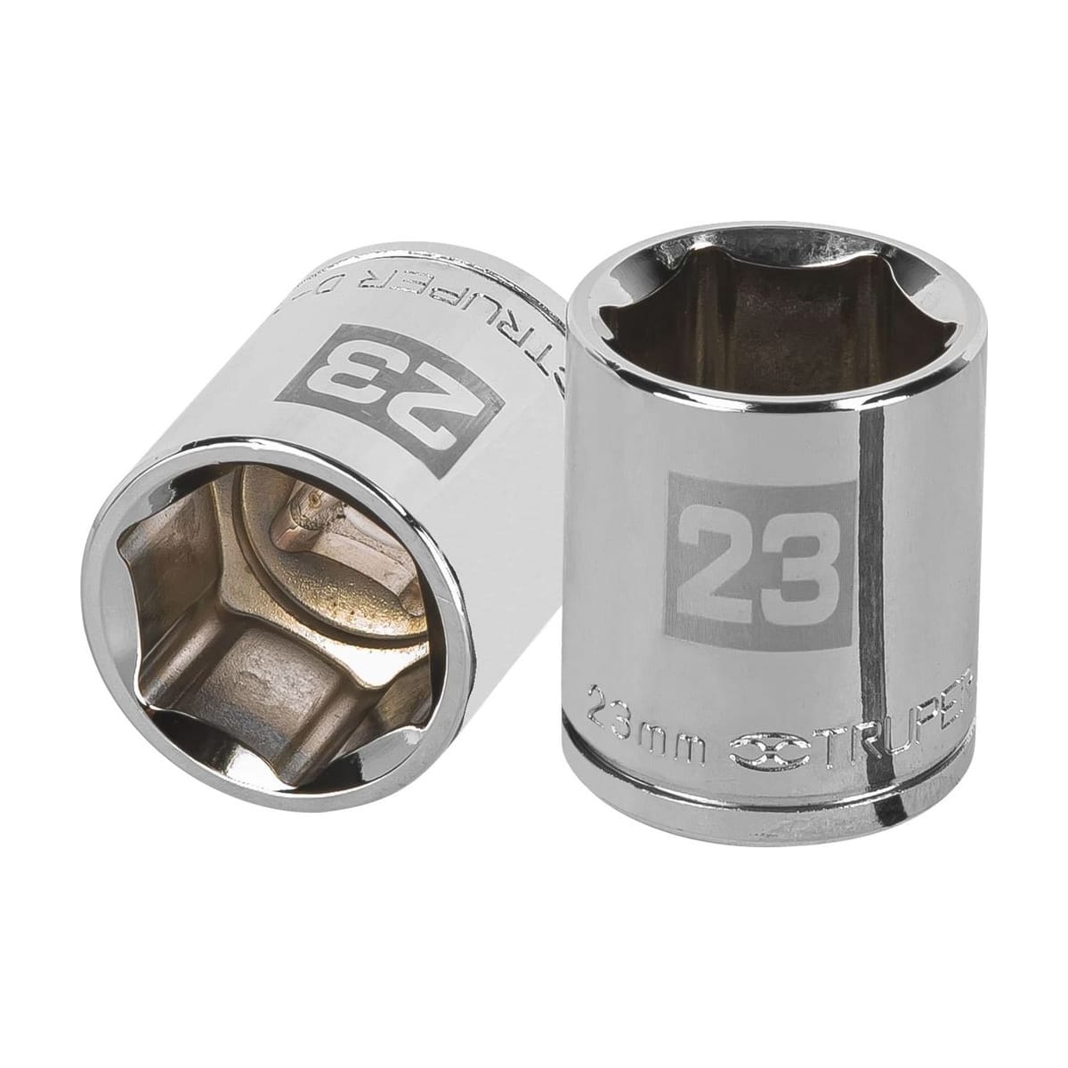 Dado 6 Puntas 23mm Cuadro 1/2" D-1223-M - Truper