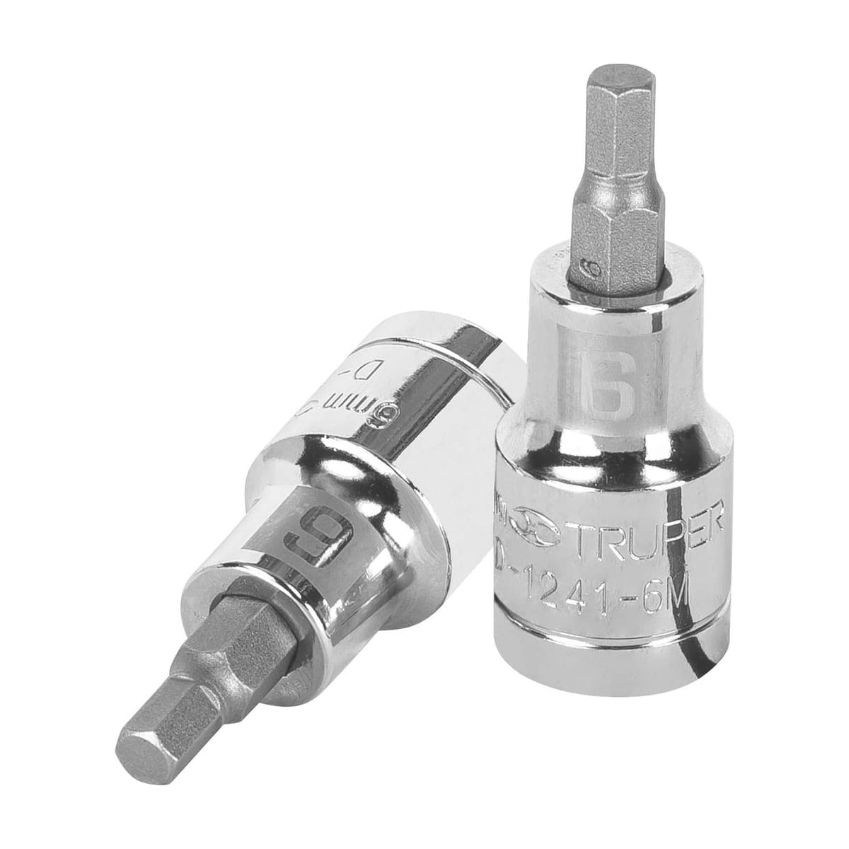 Dado Punta Hexagonal 6mm Cuadro 1/2" D-1241-6M - Truper