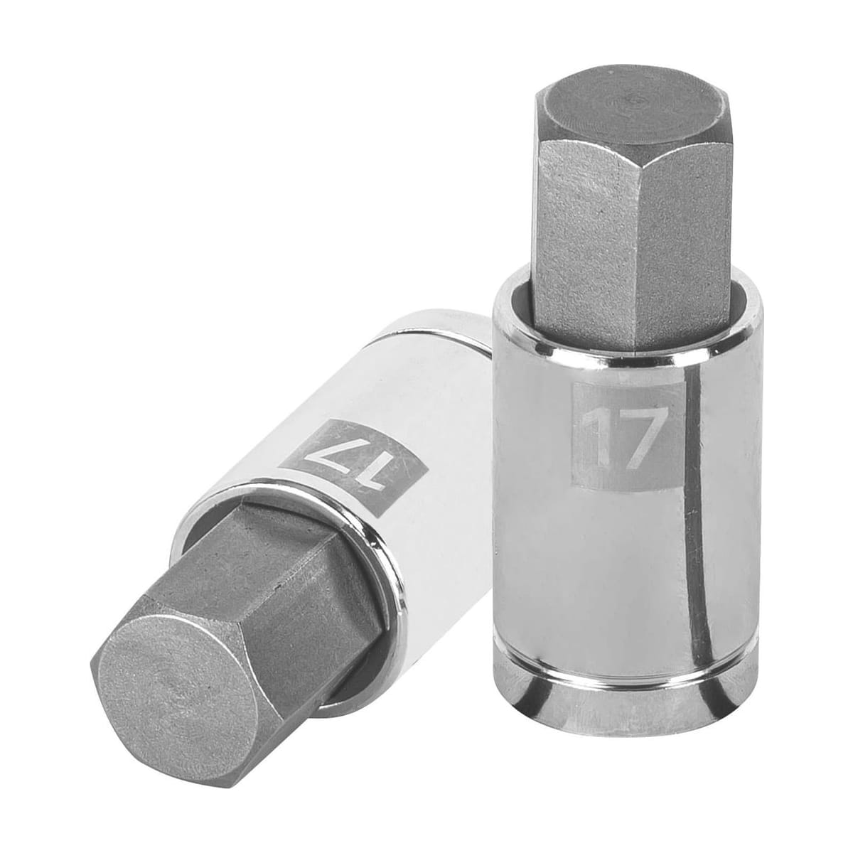 Dado Punta Hexagonal 17mm Cuadro 1/2" D-1241-17M - Truper