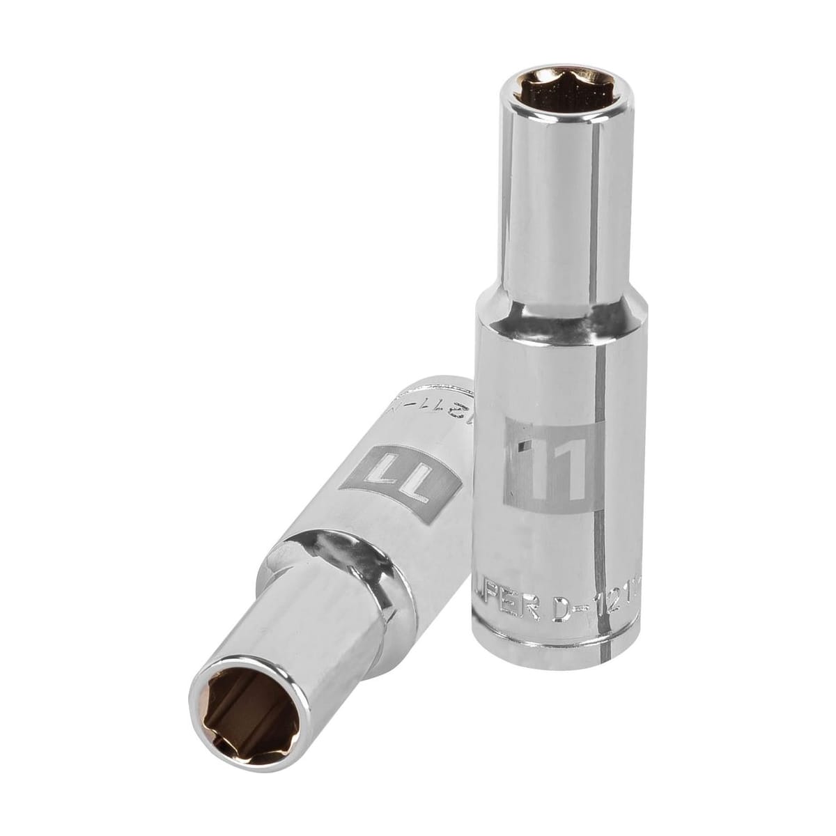 Dado Largo 6 Puntas 11mm Cuadro 1/2" D-1211-ML - Truper
