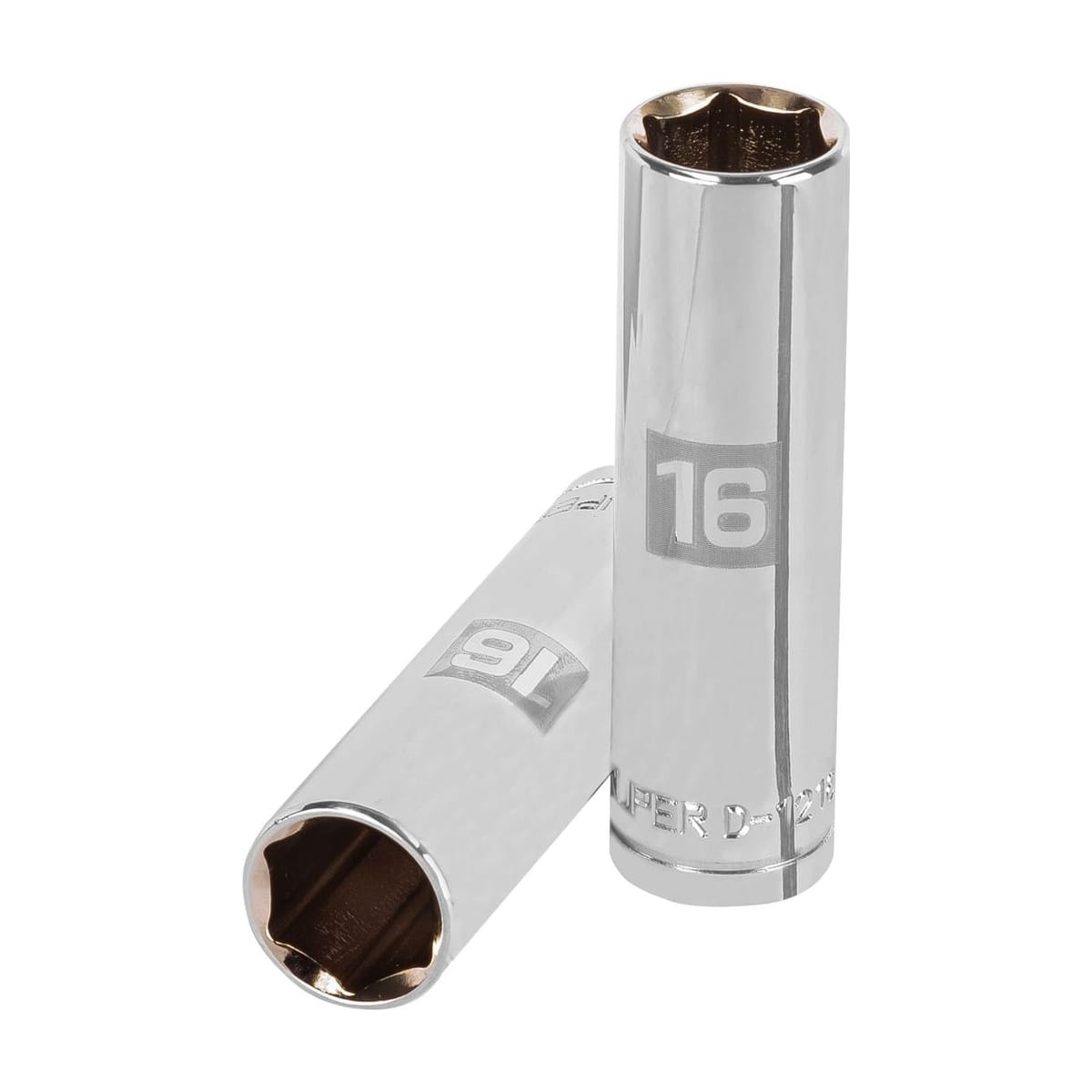 Dado Largo 6 Puntas 16mm Cuadro 1/2" D-1216-ML - Truper