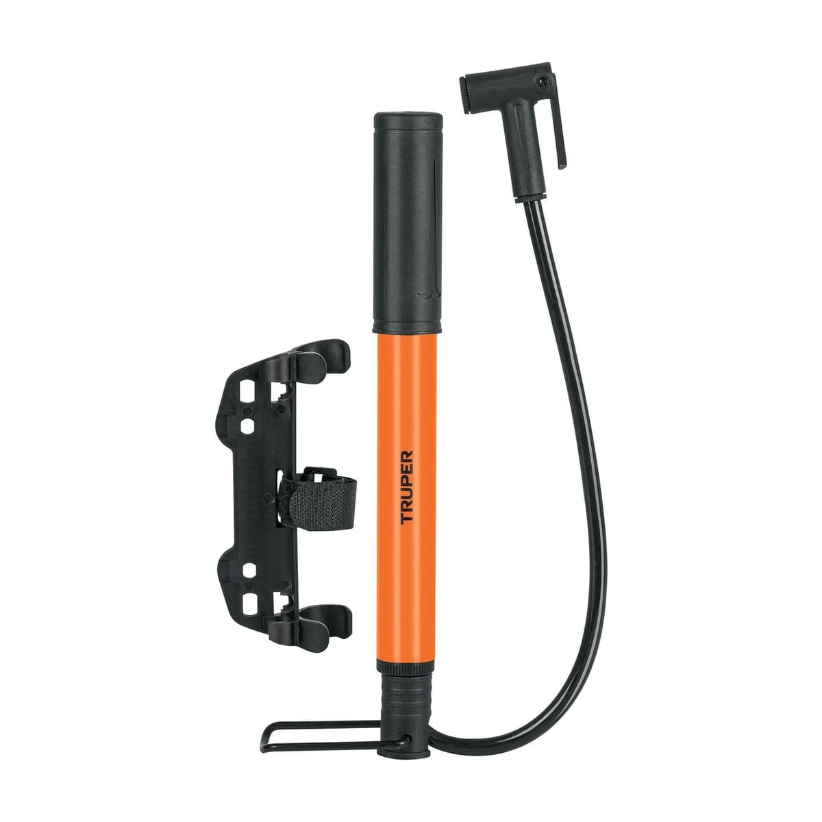 Inflador Manual Mini Bicicleta 60PSI 28cm BOM-MI - Truper