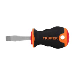 Destornillador Plano 1/4" x 1-1/2" Mango Comfort Grip DR-1/4X1-1/2B - Truper