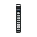 Juego de Dados Cuadro 1/4 mm 10 Piezas 14166 - Truper