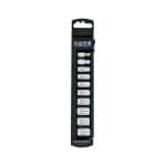 Juego de Dados Cuadro 1/4 mm 10 Piezas 14166 - Truper