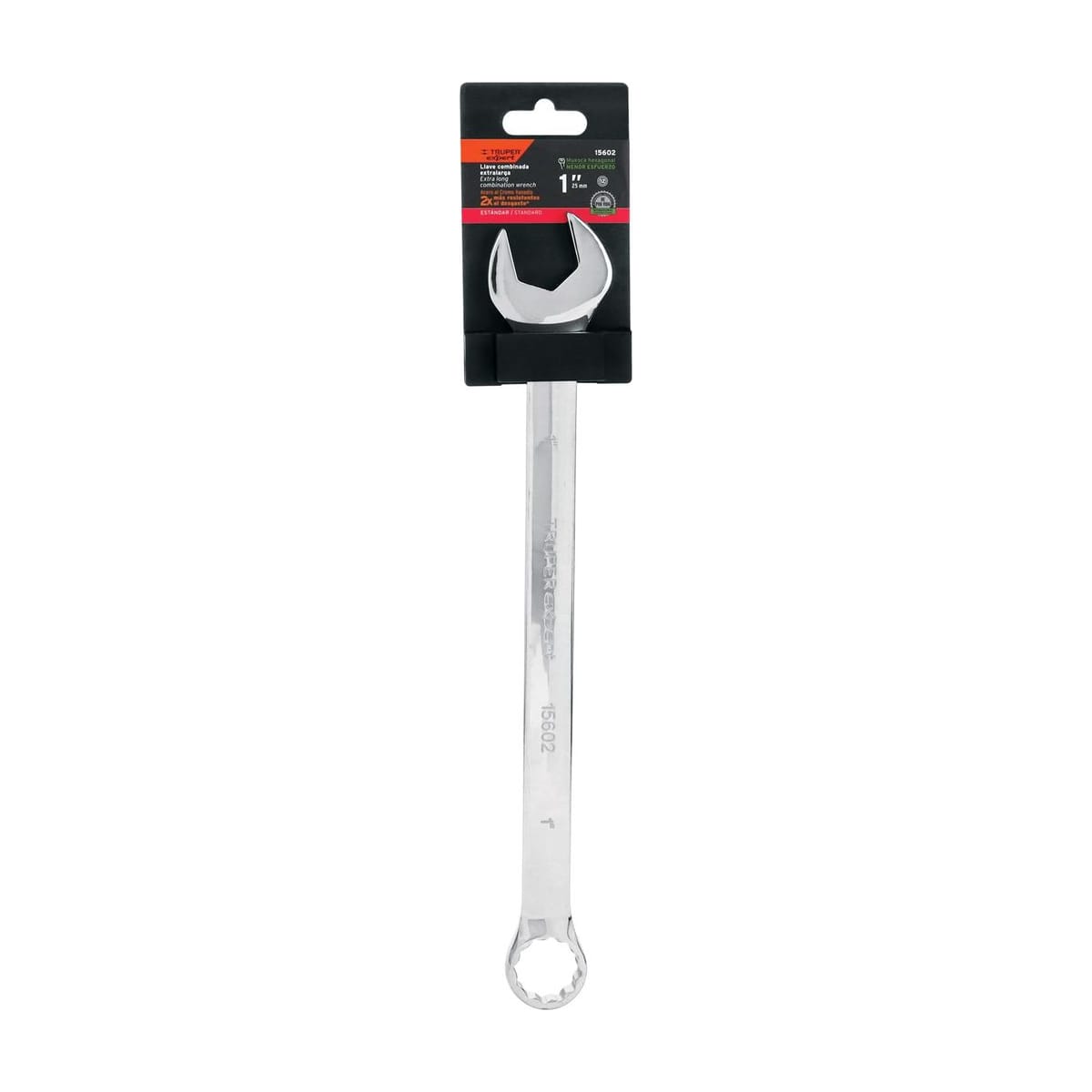 Llave Combinada Extralarga 1" LL-2032 Expert - Truper