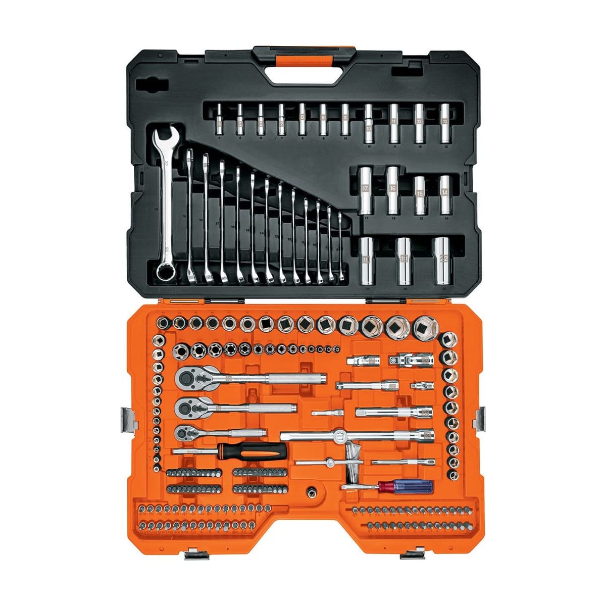 Juego Herramientas 210 Piezas 1/4" 3/8" 1/2" JD-210MP - Truper
