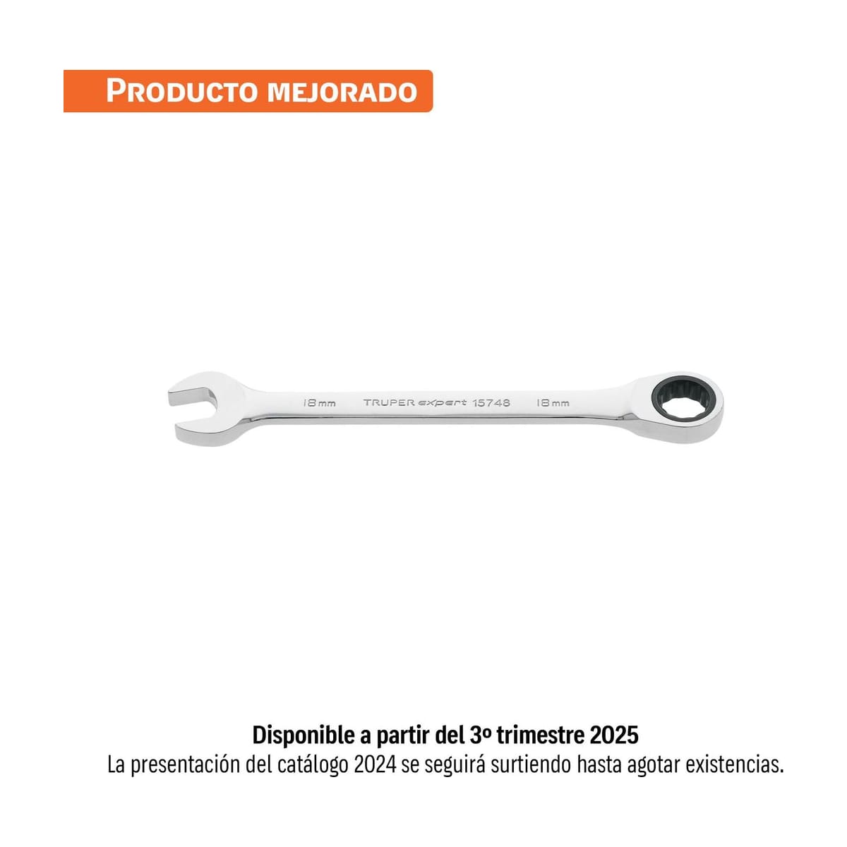 Llave Combinada Criquet 18mm LL-2018MX - Truper