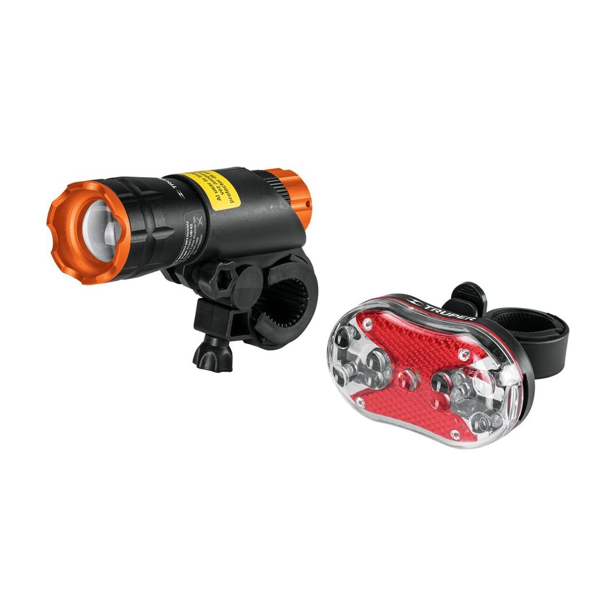Juego Linternas Bicicleta Delantera Trasera LIBI-K2 - Truper