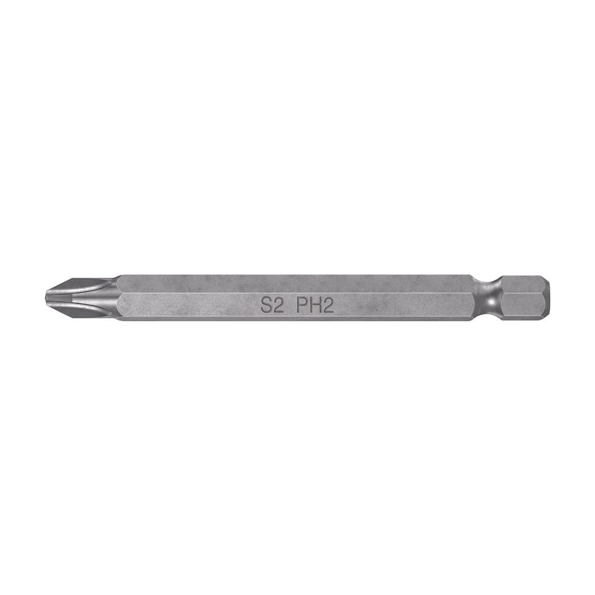 Puntas PH2 75mm x5 Acero S2 PUDE-1302 - Truper