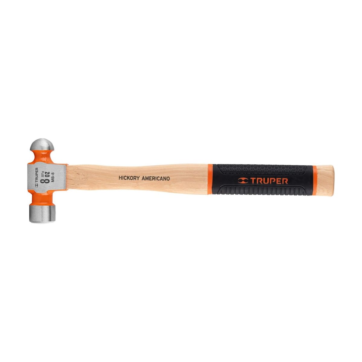 Martillo de Bola 8oz Mango Hickory MB-8 - Truper