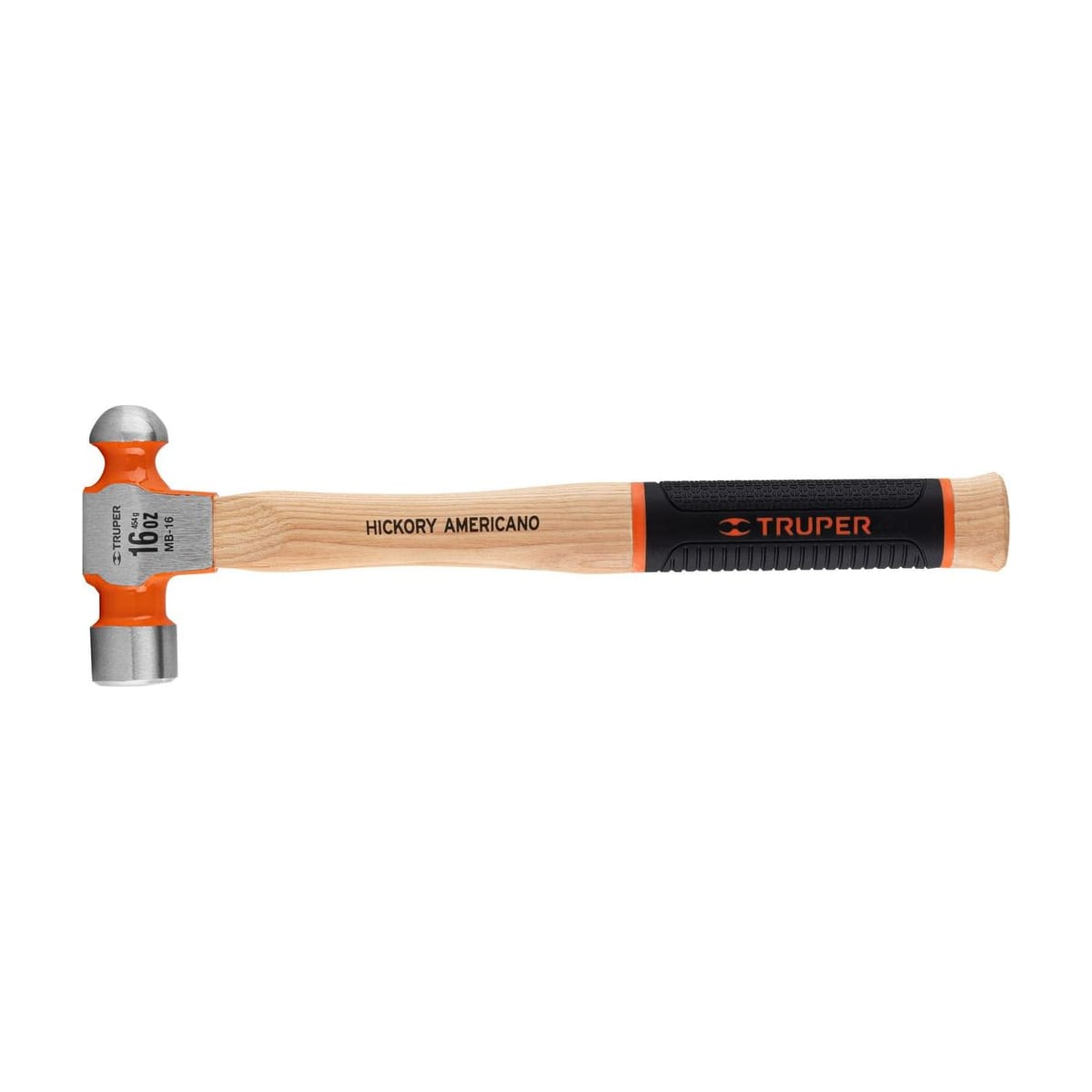 Martillo de Bola 16oz Mango Hickory MB-16 - Truper