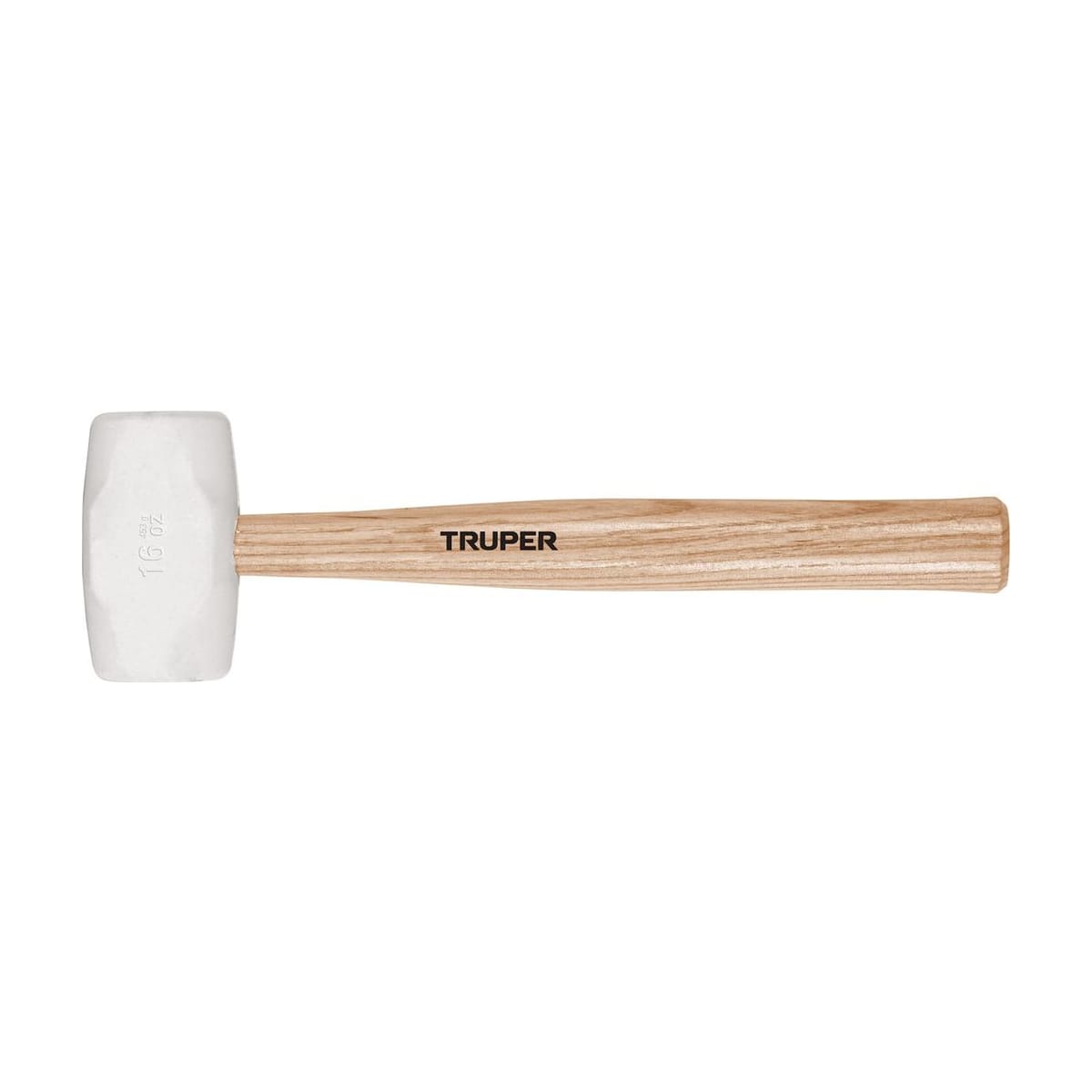 Mazo de Hule 16oz Cabeza Blanca MH-16 - Truper