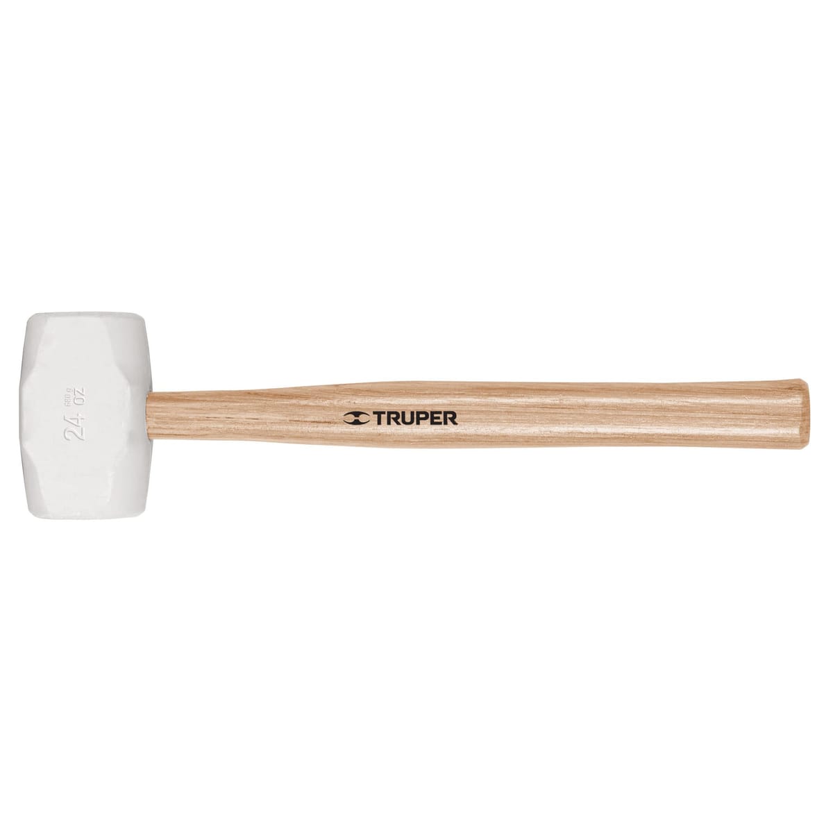 Mazo de Hule 24oz Cabeza Blanca MH-24 - Truper