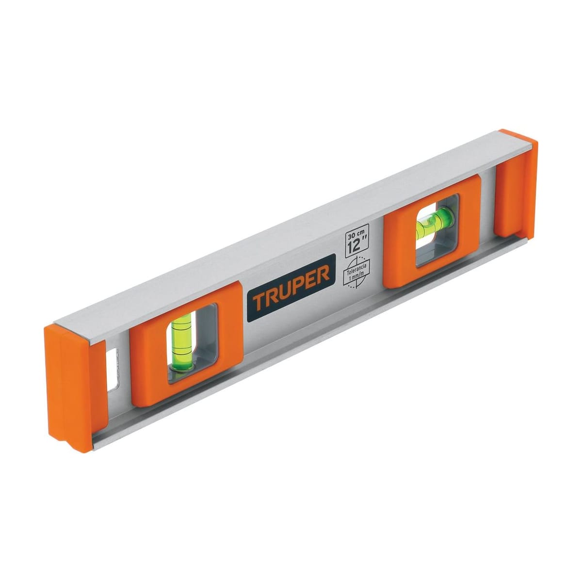 Nivel Aluminio 300mm 2 Gotas ABS NP-12 - Truper