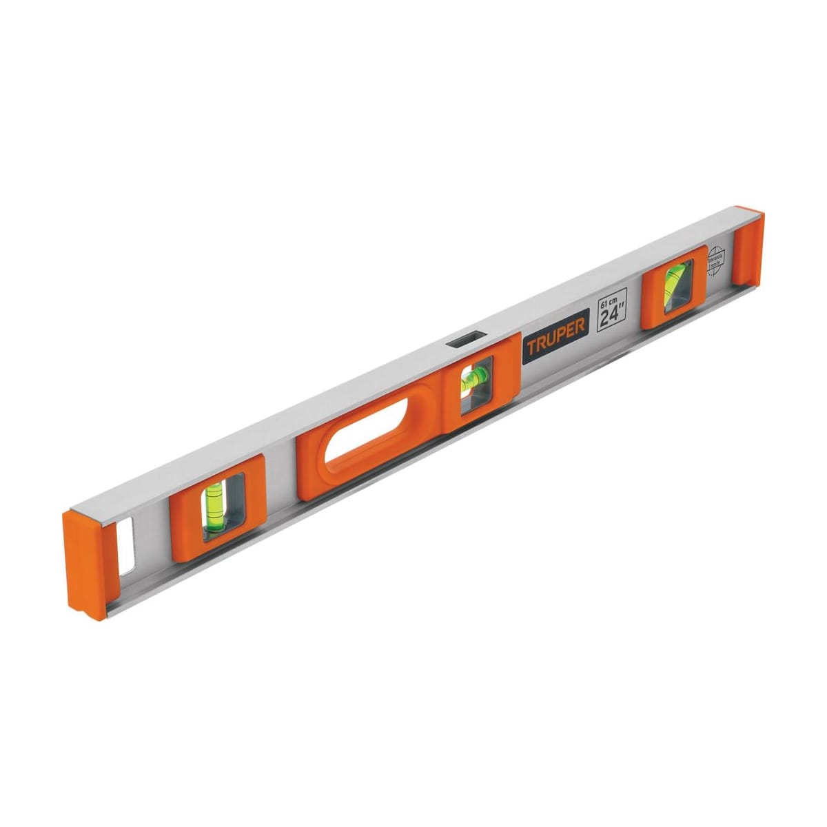 Nivel Aluminio 600mm 3 Gotas ABS NP-24 - Truper