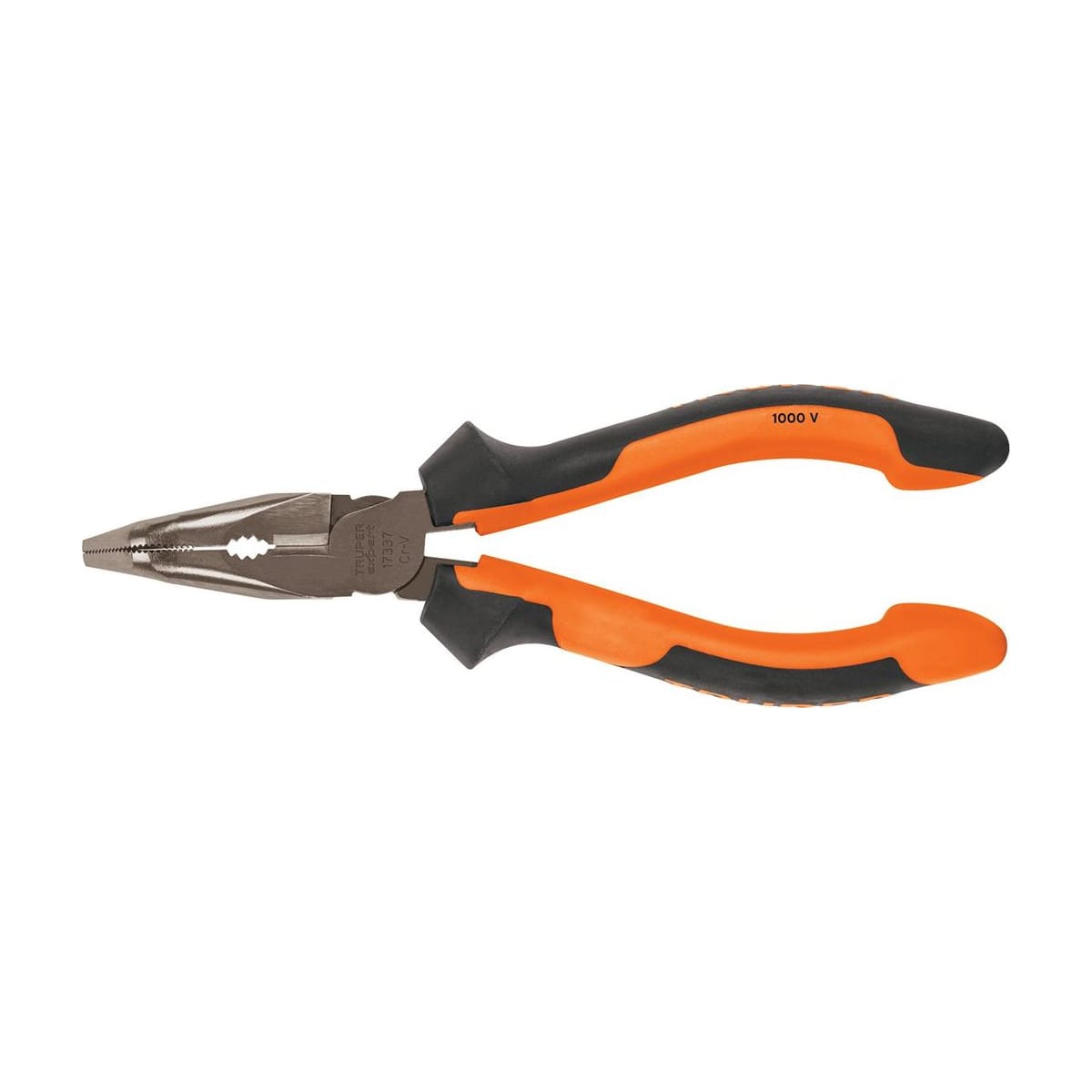 Pinza Punta Curva 6" 1000V Comfort Grip T302-6X - Truper